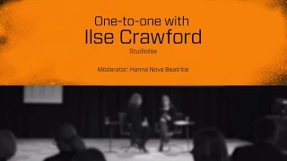 Stockholm Design Talks: One-to-one on Stage interview with Ilse Crawford