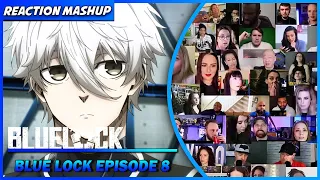 [Full Episode] Blue Lock Episode 8 Reaction Mashup ⚽🔥 | ブルーロック #bluelock8