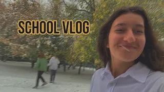 Школьный влог/ school vlog