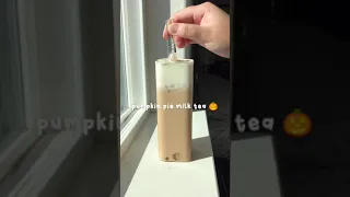 The fall drink you never knew you needed (Easy Pumpkin Pie Milk Tea Recipe)