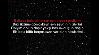 AlmaXanım - Sən Olmasan ( Karaoke )