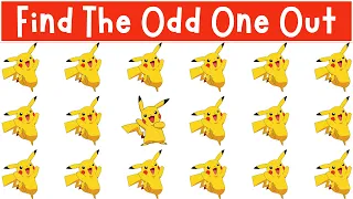Find The Odd One Out: Pokemon