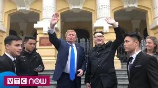 Bản sao Kim Jong-un và Donald Trump đi thăm Hà Nội | VTC1