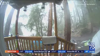 'Mom... the Jeep is gone': Video shows devastation of Forest Falls mudslides