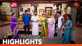 Aruvi - Highlights | 26 April 2024 | Tamil Serial | Sun TV