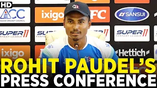 Nepal Captain Rohit Paudel Press Conference #AsiaCup2023 | PCB | MA2A