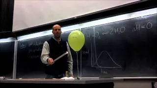 Hydrogen/Oxygen Balloon Explosions
