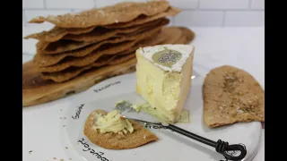 Spelt Flour Crackers! Amazing taste and more healthy than store -bought!