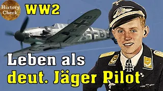 Wie war das Leben als deutscher Jäger Pilot im zweiten Weltkrieg?
