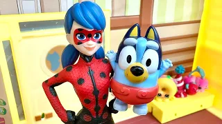 Babysitter Ladybug - Baby Bluey - Bluey toys pretend play