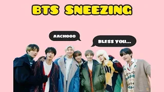 BTS SNEEZING MOMENTS