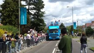 Olympic Torch relay parade, Basingstoke