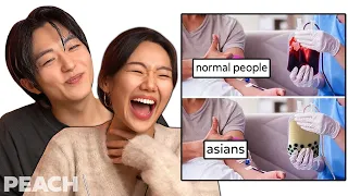 Koreans React to Memes That Only Asians Understand! | Peach Korea