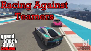 Racing Against Teamers - GTA 5 Stunt Races