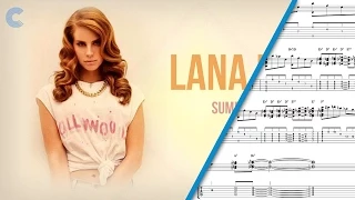Violin   Summertime Sadness   Lana Del Rey   Sheet Music, Chords, and Vocals