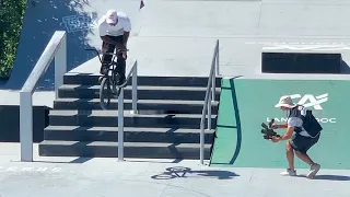 Courage Adams @ FISE 2022 – 1st Place BMX Street