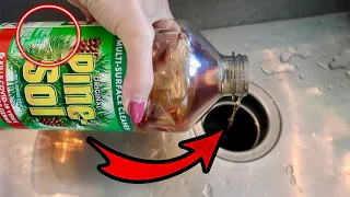 You will NOT BELIEVE what happens when you put $1 Pine Sol HERE! 💥 (genius miracle home hack)