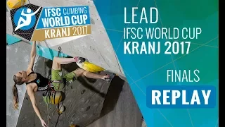 IFSC Climbing World Cup Kranj 2017 - Lead - Finals - Men/Women