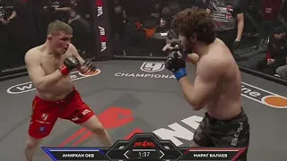 Мотиватор vs Амирхан Оев БОЙ. Марат Балаев подрался в ПОП MMA.