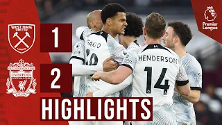 HIGHLIGHTS: West Ham 1-2 Liverpool | Gakpo & Matip complete comeback in London