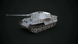 Tiger II Tank | 3D model