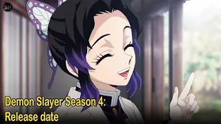 Demon Slayer Season 4: Release date