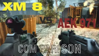 XM 8 vs AEK 971 Guns comparison watch this before play games-1080p60fps