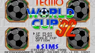 Mega Drive Longplay [437] Tecmo World Cup '92