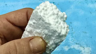 NEVER throw away leftover FOAM! Great idea and EXPERIMENT with your own hands!