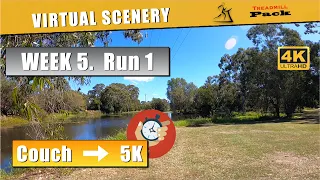 Couch To 5K Week 5 - Run 1 | Start Running | Virtual Scenery with Timer