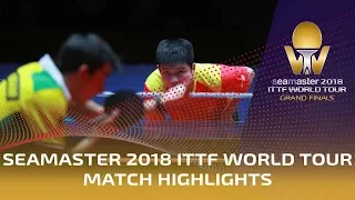 Hugo Calderano vs Fan Zhendong | 2018 ITTF World Tour Grand Finals Highlights (1/4) - FULL HD