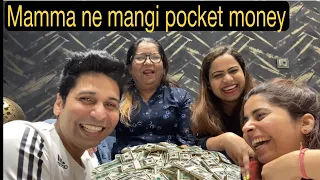 Mamma ne mangi pocket money @SakshiLehri @ShikhaLehri | Mani Lehri vlogs