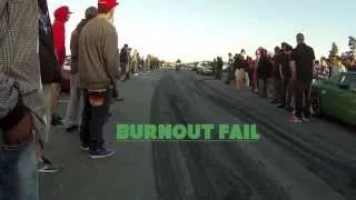 Harley Burnout Fail