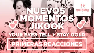 NUEVOS MOMENTOS JIKOOK + YOUR EYES TELL + STAY GOLD (Cecilia Kookmin)