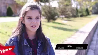 Rita - Introduction video | The Blind Auditions | The Voice Kids Albania 2018