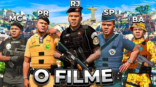 O FILME - Jogando GTA 5 Como POLICIAL DO BRASIL!