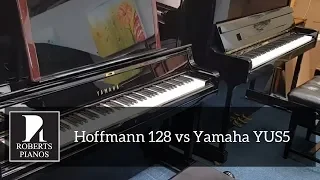 Hoffmann 128 vs Yamaha YUS5 131cm upright pianos - which is best?