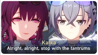 Silver Wolf Throwing a Tantrum at Kafka | Honkai Star Rail