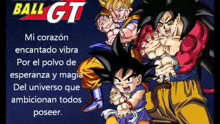 Dragón ball GT mi corazon encantado (letra)