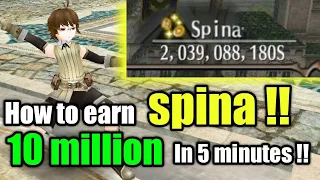 Toram Online : New way to earn spina easily without farming ( Warning +18 )