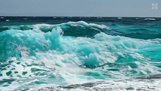 Time to let go of stress, the cool sound of sea waves asmr