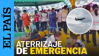 Un muerto y decenas de heridos por las fuertes turbulencias en un vuelo Londres-Singapur | EL PAÍS