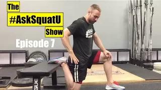 How to Fix Knees That Crack & Pop When Squatting  |#AskSquatU Show Ep. 7|