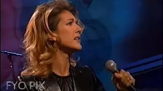 CELINE DION 🎤 All By Myself 🖤 (Live on The Tonight Show) + Interview) 1996