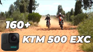 KTM 500 EXC TOP SPEED FINKE