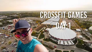 WE ARRIVED IN MADISON - THE CROSSFIT GAMES CAMPGROUND IS AMAZING