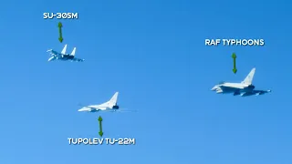 British typhoons and Swedish fighter jets drove away Russian planes flying near NATO airspace