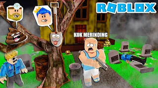 SEMBUNYI DI ATAS POHON MAIN UMPET BARANG BARENG POLISI IPIN!! ROBLOX HIDE AND SEEK