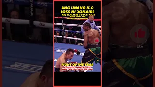 GRABE! Ang Unang K.O Loss ni Nonito Donaire | Donaire vs Walters Highlights | FIGHT OF THE YEAR