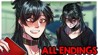 The Kid At The Back - ALL ENDINGS (All Routes) Full Gameplay